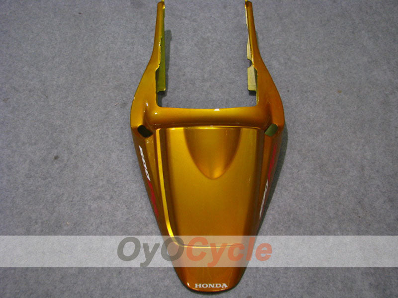 Kit de carénage injecté pour CBR600RR 03-04 - Noir, or - Style usine #OYO87902611
