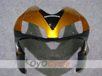 Kit de carénage injecté pour CBR600RR 03-04 - Noir, or - Style usine #OYO87902611