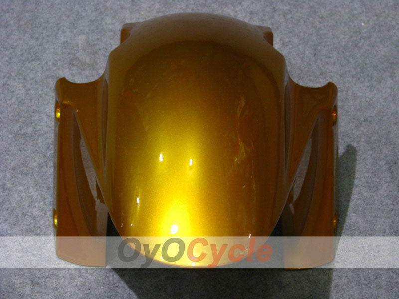 Kit de carénage injecté pour CBR600RR 03-04 - Noir, or - Style usine #OYO87902611