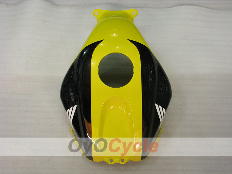 Kit de carénage injecté pour CBR600RR 03-04 - Jaune, noir - Style usine #OYO87902612