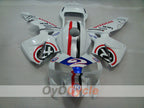 Kit de carénage injecté pour CBR600RR 03-04 - Rouge, noir - RK #OYO87902616
