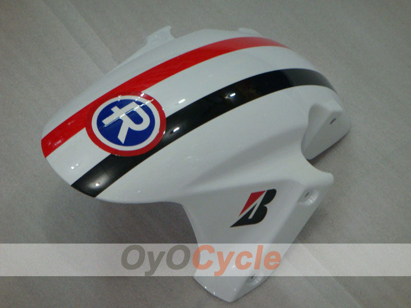 Kit de carénage injecté pour CBR600RR 03-04 - Rouge, noir - RK #OYO87902616