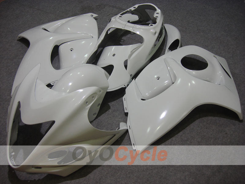 Kit de carénages d'injection pour GSXR1300 Hayabusa 08-20 - Blanc - Style d'origine #OYO87902650