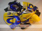 Kit de carénages d'injection pour GSXR1300 Hayabusa 99-07 - Jaune, bleu - Corona, MOTUL #OYO87902651