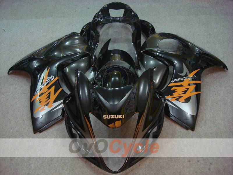 Kit de carénage à injection pour GSXR1300 Hayabusa 08-20 - Noir - Style d'origine #OYO87902657