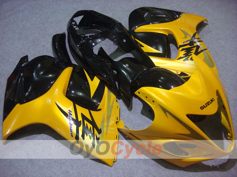 Kit de carénage à injection pour GSXR1300 Hayabusa 08-20 - Jaune, noir - Style d'origine #OYO87902665