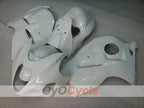 Kit de carénage à injection pour GSXR1300 Hayabusa 99-07 - Blanc, noir - Style d'origine #OYO87902671