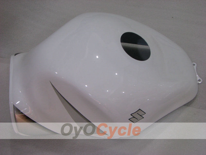 Kit de carénage à injection pour GSXR1300 Hayabusa 99-07 - Blanc, argenté - Style d'origine #OYO87902673