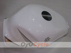 Kit de carénage à injection pour GSXR1300 Hayabusa 99-07 - Blanc, argenté - Style d'origine #OYO87902673