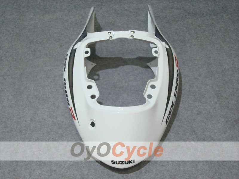 Kit de carénage à injection pour GSXR1300 Hayabusa 99-07 - Blanc, argenté - Style d'origine #OYO87902674