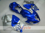 Kit de carénage à injection pour GSXR1300 Hayabusa 99-07 - Bleu, argenté - Style d'origine #OYO87902678