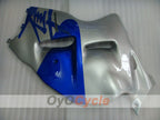 Kit de carénage à injection pour GSXR1300 Hayabusa 99-07 - Bleu, argenté - Style d'origine #OYO87902678
