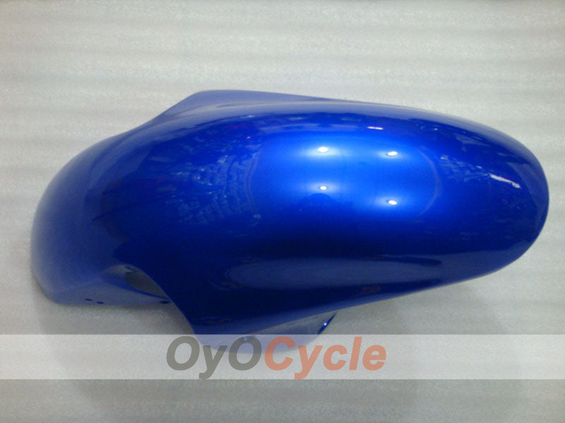 Kit de carénage à injection pour GSXR1300 Hayabusa 99-07 - Bleu, argenté - Style d'origine #OYO87902678