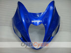 Kit de carénage à injection pour GSXR1300 Hayabusa 99-07 - Bleu, argenté - Style d'origine #OYO87902678