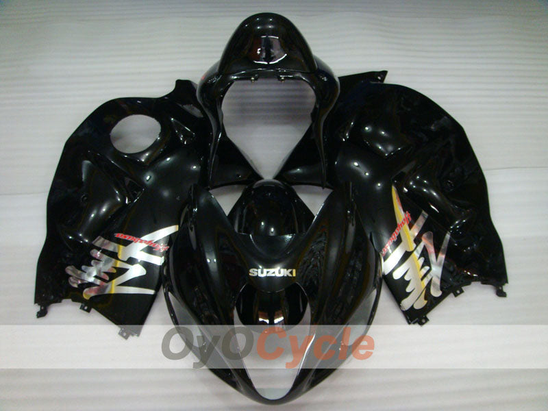 Kit de carénage à injection pour GSXR1300 Hayabusa 99-07 - Noir - Style d'origine #OYO87902680