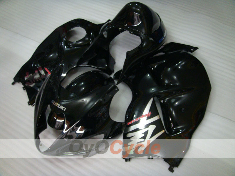Kit de carénage à injection pour GSXR1300 Hayabusa 99-07 - Noir - Style d'origine #OYO87902680