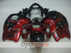 Kit de carénage à injection pour GSXR1300 Hayabusa 99-07 - Rouge, noir - Style d'origine #OYO87902681