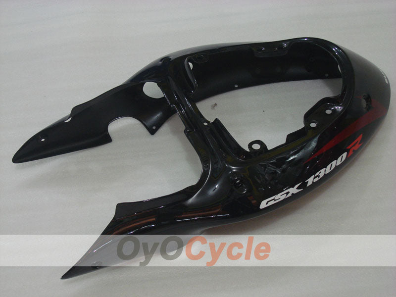 Kit de carénage à injection pour GSXR1300 Hayabusa 99-07 - Rouge, noir - Style d'origine #OYO87902681