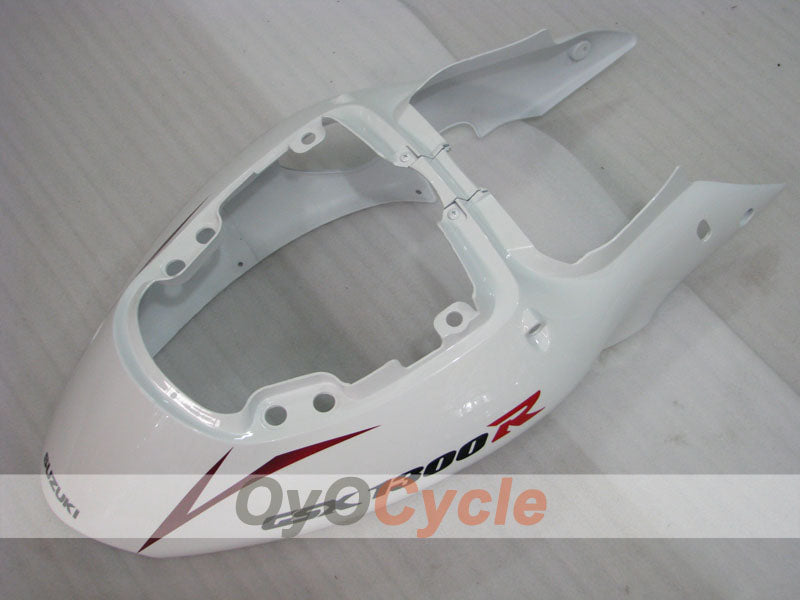 Kit de carénages à injection pour GSXR1300 Hayabusa 99-07 - Blanc, argenté - Style d'origine #OYO87902682