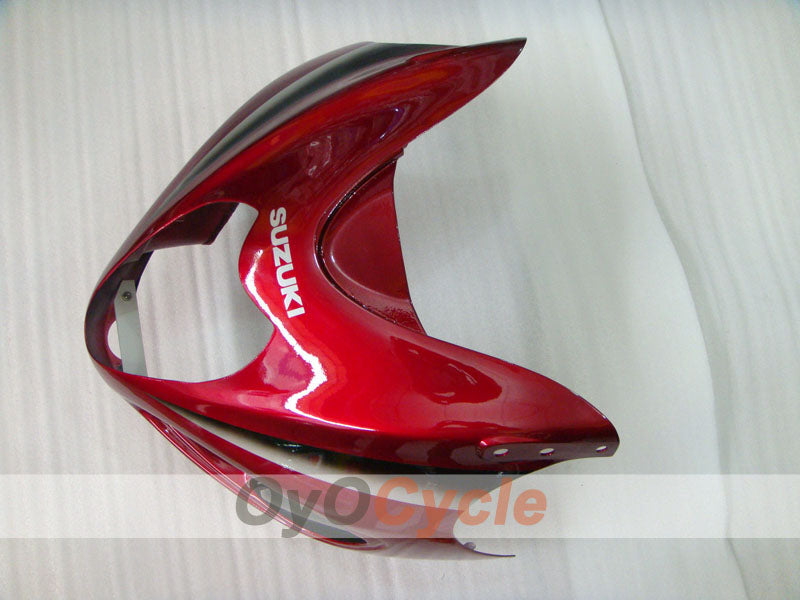 Kit de carénages à injection pour GSXR1300 Hayabusa 99-07 - Rouge, noir - Style d'origine #OYO87902692