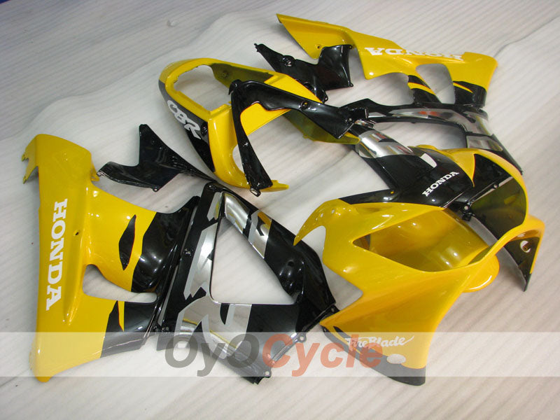 Kit de carénage injecté pour CBR900RR 929 de 00-01 - Jaune, noir - Fireblade #OYO87902699 Image principale du produit