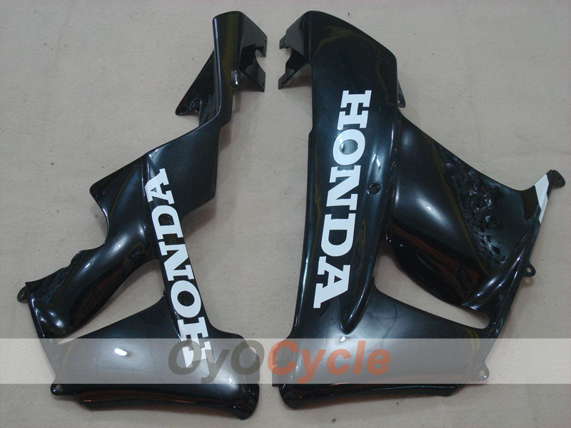 Kit de carénages moulés par injection pour CBR900RR 929 de 00-01 - Blanc, noir - Style d'origine #OYO87902711