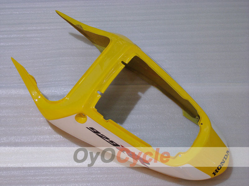 Kit de carénages moulés par injection pour CBR900RR 929 de 00-01 - Jaune, noir - Style d'origine #OYO87902712