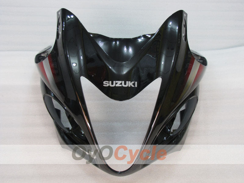 Kit de carénage à injection pour GSXR1300 Hayabusa 08-20 - Rouge, Noir - Flamme #OYO87904713