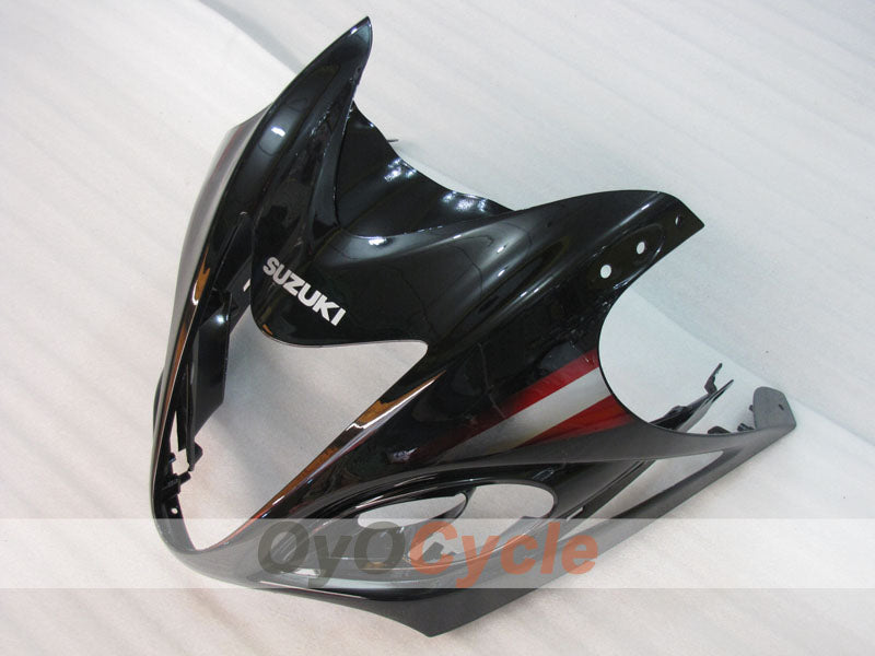 Kit de carénage à injection pour GSXR1300 Hayabusa 08-20 - Rouge, Noir - Flamme #OYO87904713