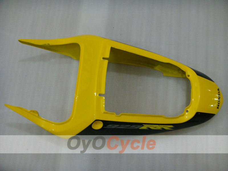 Kit de carénages moulés par injection pour CBR900RR 929 de 00-01 - Jaune, noir - Style d'origine #OYO87902716