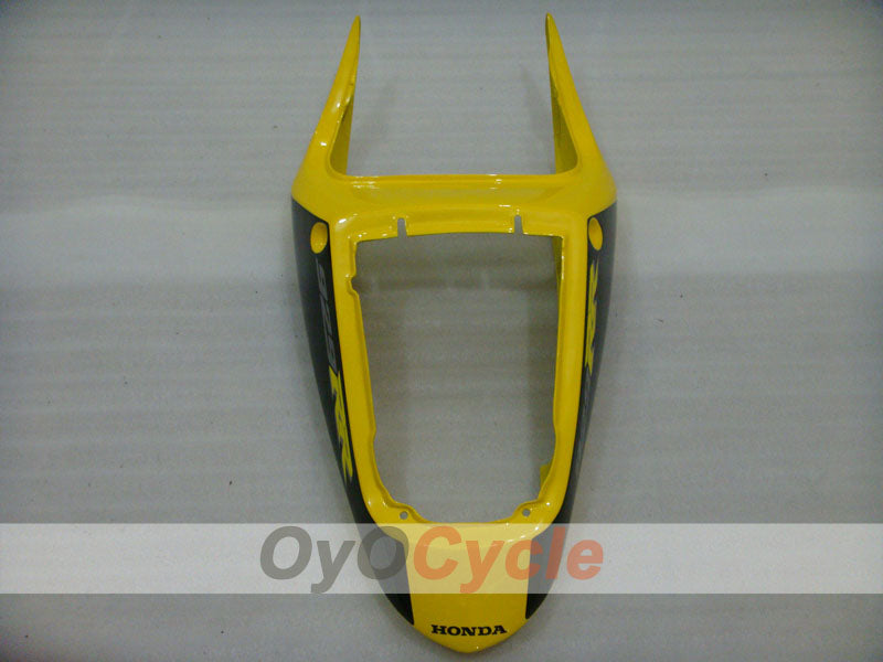Kit de carénages moulés par injection pour CBR900RR 929 de 00-01 - Jaune, noir - Style d'origine #OYO87902716
