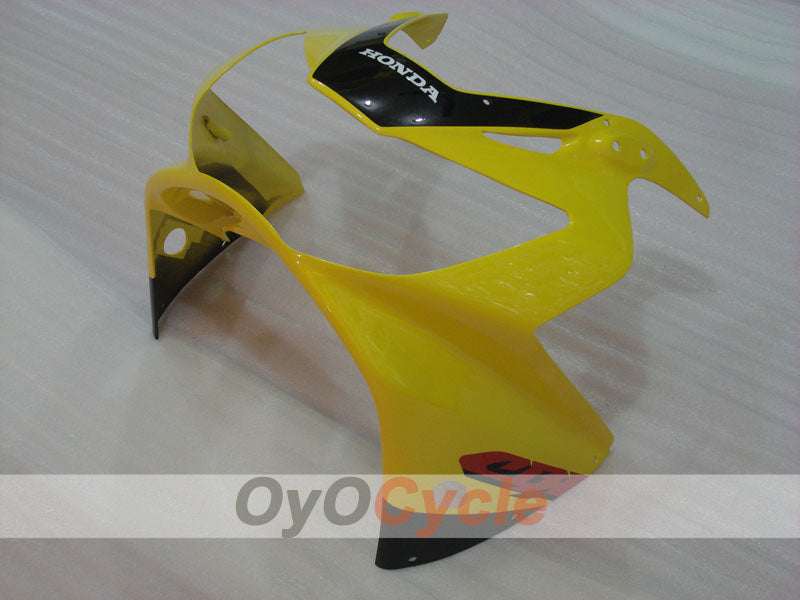 Kit de carénages moulés par injection pour CBR900RR 929 de 00-01 - Jaune, noir - Style d'origine #OYO87902717