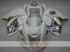 Kit de carénages à injection pour GSXR1300 Hayabusa 08-20 - Blanc - Style d'origine #OYO87904718