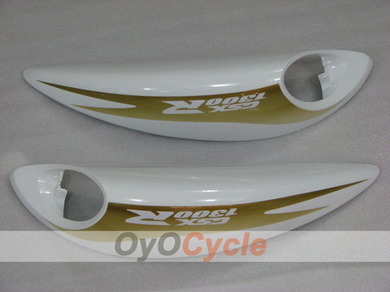 Kit de carénages à injection pour GSXR1300 Hayabusa 08-20 - Blanc - Style d'origine #OYO87904718