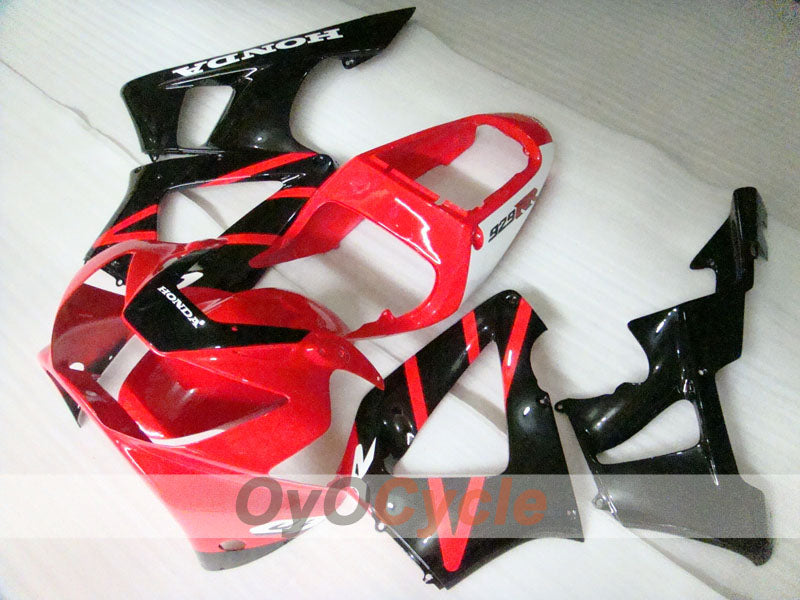 Kit de carénages moulés par injection pour CBR900RR 929 de 00-01 - Rouge, noir - Style d'origine #OYO87902720 Image secondaire du produit