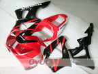 Kit de carénages moulés par injection pour CBR900RR 929 de 00-01 - Rouge, noir - Style d'origine #OYO87902720