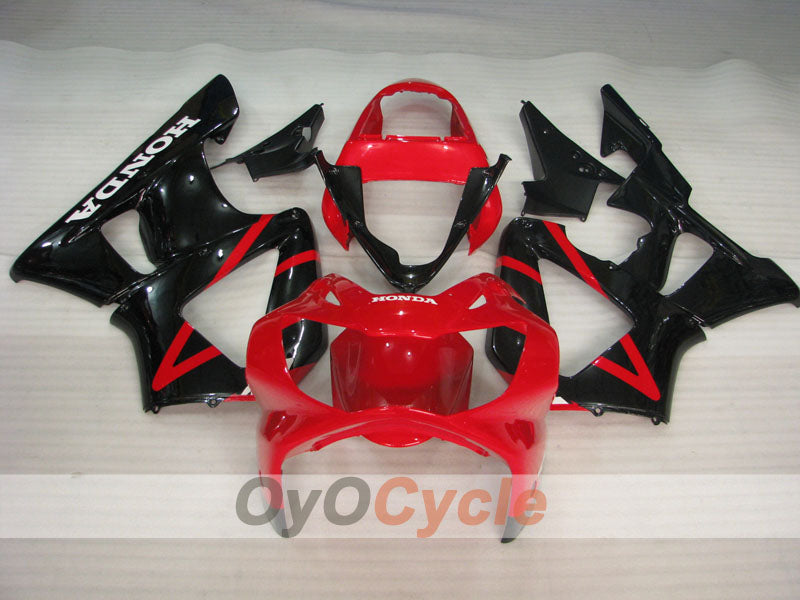 Kit de carénage à injection pour CBR900RR 929 00-01 - Rouge, Noir - Style d'origine #OYO87902721