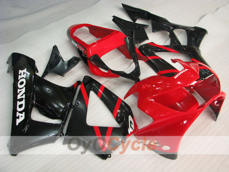 Kit de carénage à injection pour CBR900RR 929 00-01 - Rouge, Noir - Style d'origine #OYO87902721