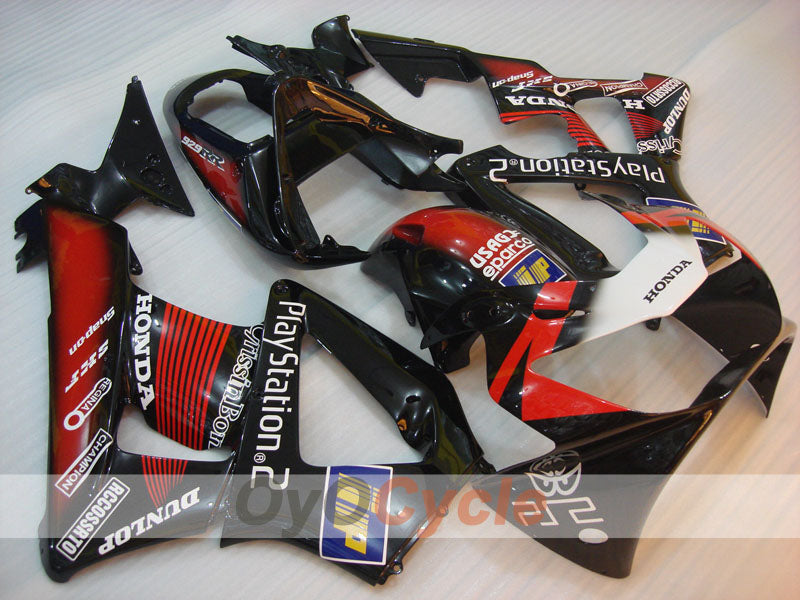 Kit de carénage à injection pour CBR900RR 929 00-01 - Rouge, Noir - DUNLOP, PlayStation #OYO87902723 Image principale du produit