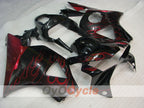 Kit de carénage à injection pour CBR900RR 954 02-03 - Rouge, Noir - Flamme #OYO87902731