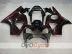 Kit de carénage à injection pour CBR900RR 954 02-03 - Rouge, Noir - Flamme #OYO87902731