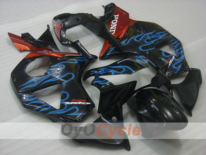 Kit de carénage à injection pour CBR900RR 954 02-03 - Bleu, Noir - Flamme #OYO87902732