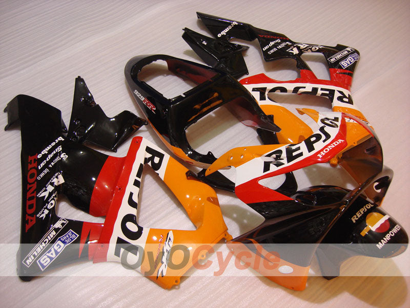 Kit de carénage à injection pour CBR900RR 929 00-01 - Rouge, Noir - MICHELIN, Repsol #OYO87902737 Image principale du produit