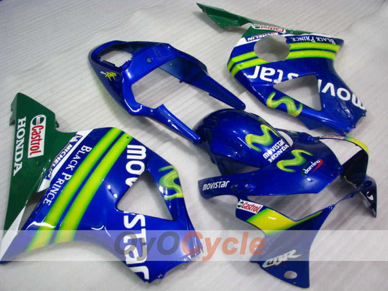Kit de carénage à injection pour CBR900RR 954 02-03 - Bleu - Movistar #OYO87902738