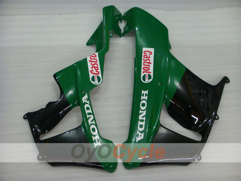 Kit de carénage à injection pour CBR900RR 929 00-01 - Rouge, Blanc - San Carlo #OYO87902739