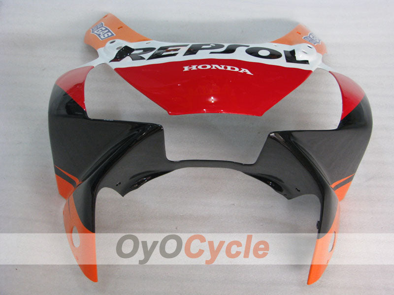 Kit de carénage à injection pour CBR900RR 954 02-03 - Rouge, Noir - Repsol #OYO87902752