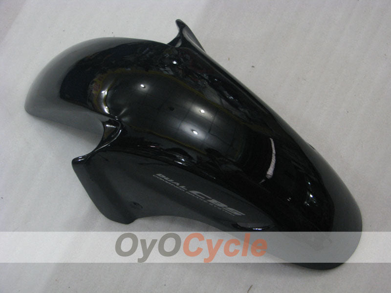 Kit de carénage à injection pour CBR1100XX 96-07 - Rouge, Noir - Flamme #OYO87902796