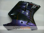 Kit de carénage à injection pour CBR1100XX 96-07 - Bleu, Noir - Flamme #OYO87902797