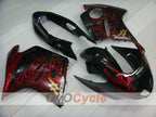 Kit de carénage à injection pour CBR1100XX 96-07 - Rouge, Noir - Flamme #OYO87902798