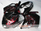 Kit de carénage à injection pour CBR1100XX 96-07 - Rouge, Noir - Flamme #OYO87902800
